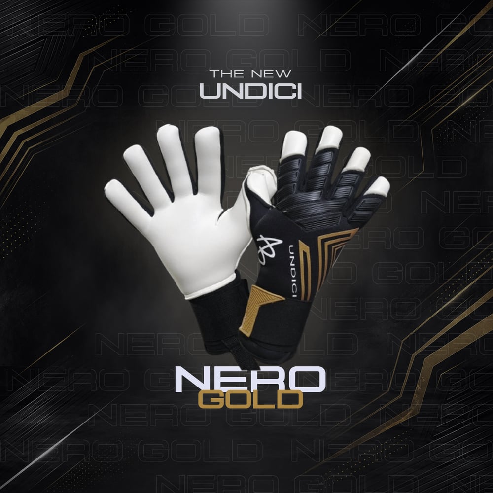 Undici Nero Gold launch banner, mobile version